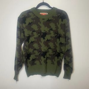 Winchester Vintage Men’s Camo Crewneck Sweater size Medium